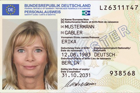 Symbolbild Personalausweis