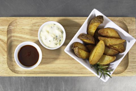 Kartoffeln mit Dip